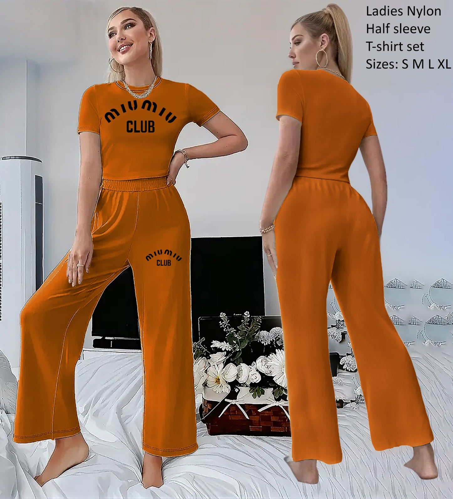 Ladies Night Wear 2 Pieces Sets