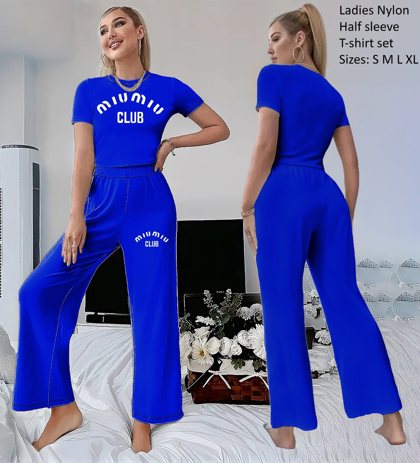 Ladies Night Wear 2 Pieces Sets